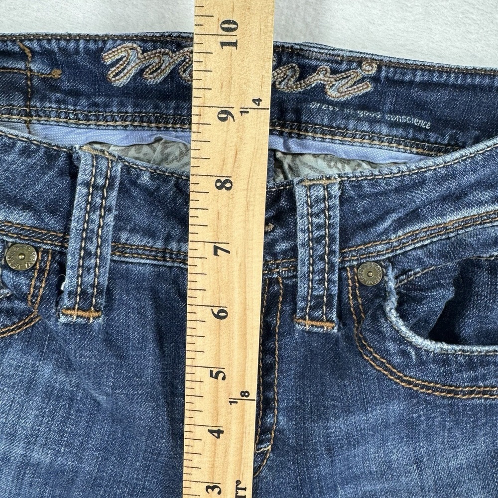 Mavi Kay Bootcut Jeans Womens 30x27 Dark Wash Low Rise Denim Stretch Y2K - Picture 8 of 10